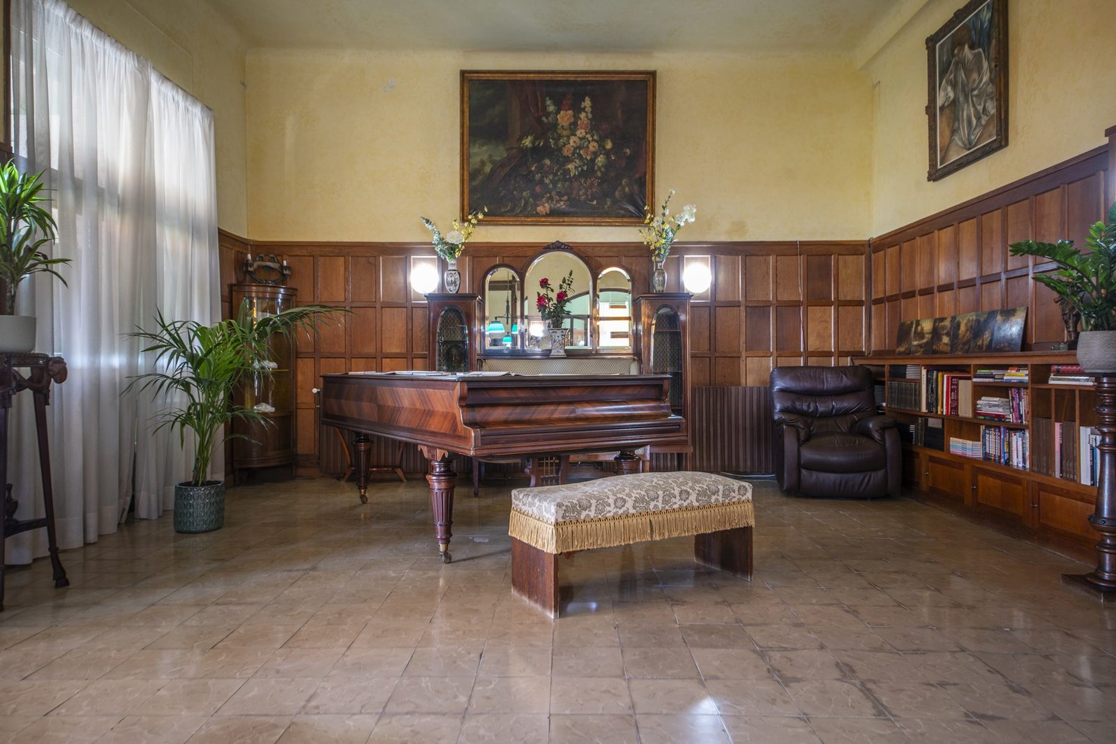 El piano del salón