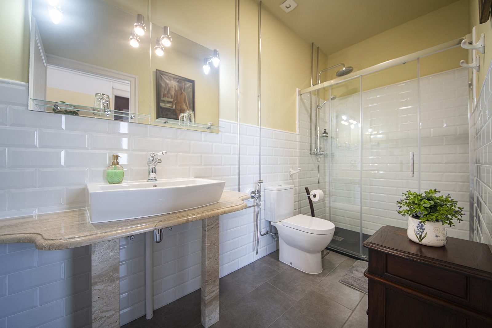 El baño privado